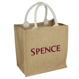 Printed Jute Bags - Square Jute Bags - Ref. Spence