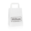 Printed Flat Handle Paper Gift Bags Ref Hilton