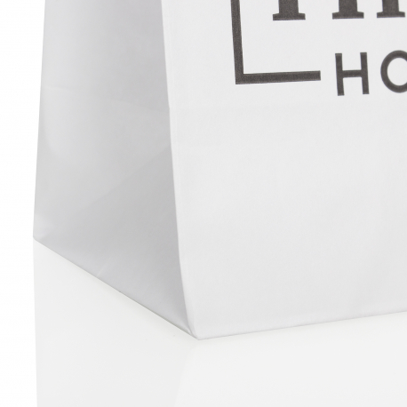 Printed Flat Handle Paper Gift Bags Ref Hilton