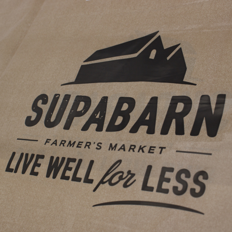 Bespoke Printed Flexi Loop Carrier Bags Ref Supabarn Bespoke Printed Flexi Loop Carrier Bags Ref Supabarn