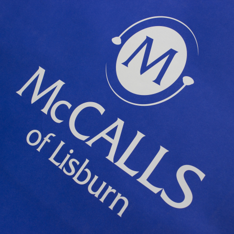 White Kraft Paper Carrier Bags - Ref. McCalls White Kraft Paper Carrier Bags - Ref. McCalls
