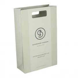 Printed Die Cut Paper Bags - Reinforced Paper - Ref. Bloomsbury