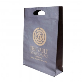 Printed Die Cut Paper Bags - Kraft Paper - Ref. The Vault