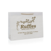 White Kraft Paper Carrier Bags - Ref. Ruffles 