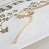 White Kraft Paper Carrier Bags - Ref. Ruffles 
