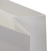 White Kraft Paper Carrier Bags - Ref. Ruffles 