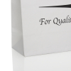 Printed Recycled Rope Handle Paper Bags With Ribbed Kraft - Ref. Valerie Manning