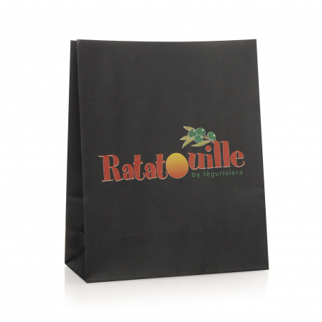 Bespoke Paper Handleless Bag for Dry Food Ref Ratatouille