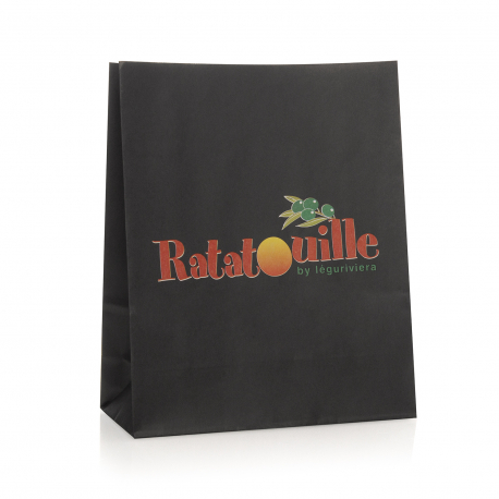 Bespoke Paper Handleless Bag for Dry Food Ref Ratatouille Bespoke Paper Handleless Bag for Dry Food Ref Ratatouille