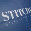 Printed Plastic Carrier Bag Ref Stitches