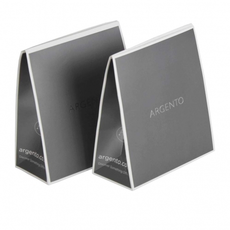 Printed Jewellery Boxes With Hot Foil Stamping – Ref. Argento