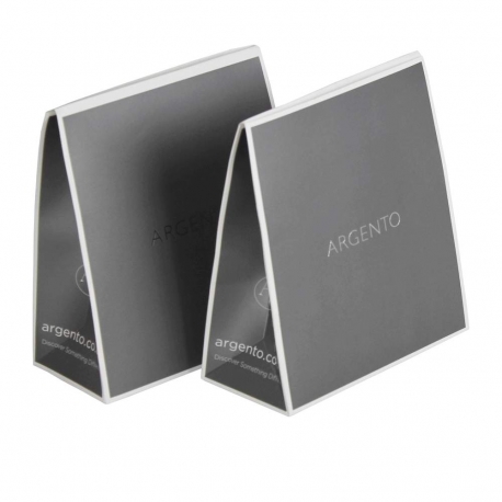 Printed Jewellery Boxes With Hot Foil Stamping – Ref. Argento Printed Jewellery Boxes With Hot Foil Stamping – Ref. Argento