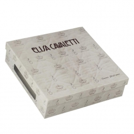 Printed Detachable Lid Boxes With Perspex Window - Ref. Elisa Cavaletti