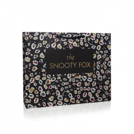 Printed Luxury Matt Rope Handle Paper Bags With Design - Ref. The Snooty Fox