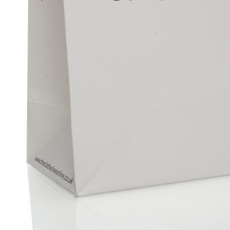Luxury Card Paper Carrier Bags - Ref. Clothesline