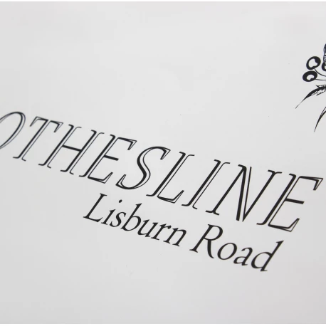 Luxury Card Paper Carrier Bags - Ref. Clothesline Luxury Card Paper Carrier Bags - Ref. Clothesline