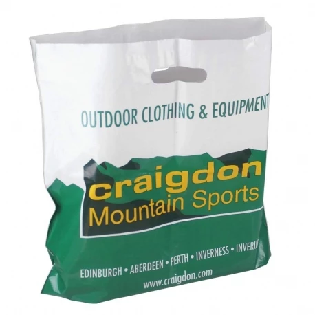 Printed LDPE Patch Handle Bags In a Range of Sizes – Ref. Craigdon Printed LDPE Patch Handle Bags In a Range of Sizes – Ref. Craigdon