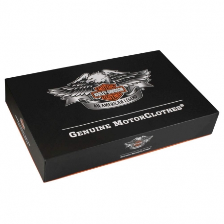Printed Detachable Lid Boxes With Flat Pack Design - Ref. Harley Davidson