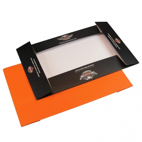 Printed Detachable Lid Boxes With Flat Pack Design - Ref. Harley Davidson Printed Detachable Lid Boxes With Flat Pack Design - Ref. Harley Davidson