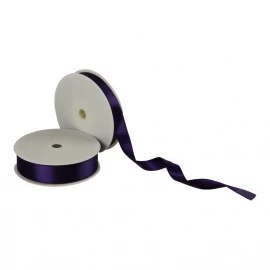 Purple Satin Ribbon 