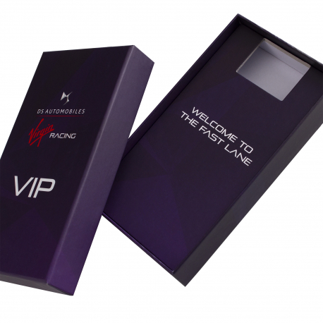 750x Luxury Two Piece boxes ref DS Virgin Racing