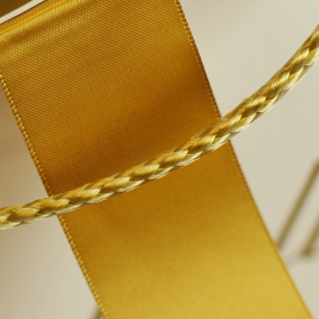 Gold&White Printed Matt Paper Bag With Rope Handle-Ref. Cinderella’s Slipper