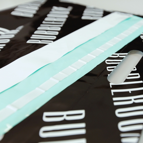 Printed Mail Bags With Punched Out Handles – Ref. Bubbleroom Printed Mail Bags With Punched Out Handles – Ref. Bubbleroom