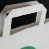 White Flat Handle Kraft Paper Bags ref. Inter Spar