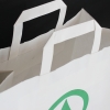 White Flat Handle Kraft Paper Bags ref. Inter Spar