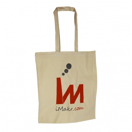 Loop Handle Cotton Carrier Bags ref iMaker Loop Handle Cotton Carrier Bags ref iMaker