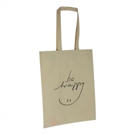 Custom Printed Cotton Bags - Ref. Next Be Happy