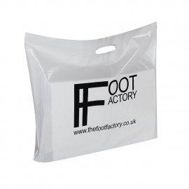 Printed Plastic Patch Handle Bags Ref. Foot Factory