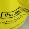 Printed Yellow Plastic Patch Handle Bags - Ref. Zip Yard