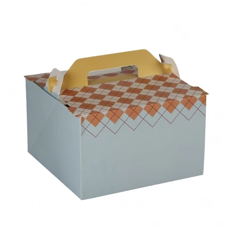 Folding Patterned Cupcake Boxes Folding Patterned Cupcake Boxes
