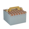 Folding Patterned Cupcake Boxes