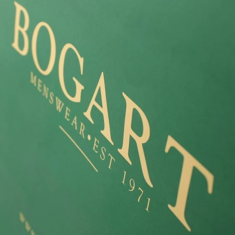 Varnished Green Recycled Rope Handle Paper Bags - Ref. Bogart Varnished Green Recycled Rope Handle Paper Bags - Ref. Bogart