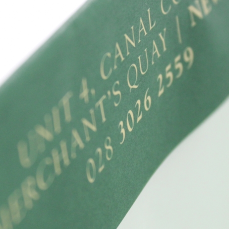 Varnished Green Recycled Rope Handle Paper Bags - Ref. Bogart Varnished Green Recycled Rope Handle Paper Bags - Ref. Bogart
