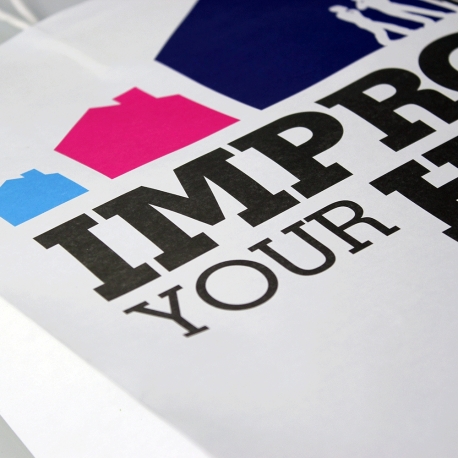 Printed Promotional Paper Bags With Twisted Handles Ref. Self-Build Ireland Printed Promotional Paper Bags With Twisted Handles Ref. Self-Build Ireland