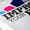 Printed Promotional Paper Bags With Twisted Handles Ref. Self-Build Ireland