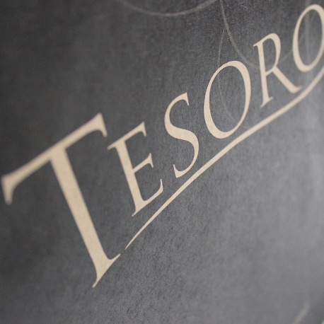 Recycled And Unvarnished Brown Paper Bags With Rope Handles - Ref. Tesoro Recycled And Unvarnished Brown Paper Bags With Rope Handles - Ref. Tesoro
