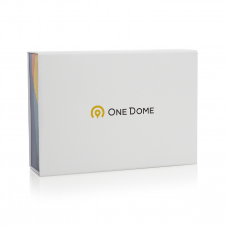 Printed flat-pack magnetic seal boxes Ref OneDome
