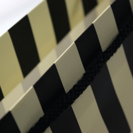 Printed Luxury Striped Paper Bags With Rope Handles - Ref.Dixons Printed Luxury Striped Paper Bags With Rope Handles - Ref.Dixons