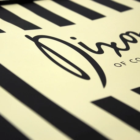 Printed Luxury Striped Paper Bags With Rope Handles - Ref.Dixons Printed Luxury Striped Paper Bags With Rope Handles - Ref.Dixons