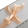 Printed Luxury Rigid Card Ribbon seal boxes Ref Makeup Bar London