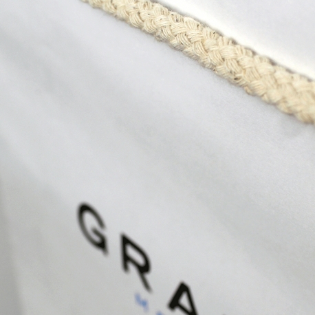 Large Recycled Paper Bags With Rope Handles - Ref. Grahams Menswear Large Recycled Paper Bags With Rope Handles - Ref. Grahams Menswear