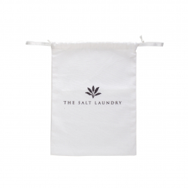 Printed Cotton Drawstring Bags Ref The Salt Laundry