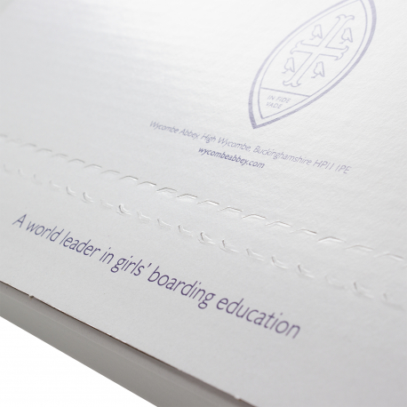 Luxury Printed A4 Corrugated Boxes Ref Wycombe Abbey