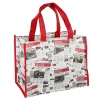 Printed Non-Woven Short Handle Bags for life - Ref. Courier Gironde
