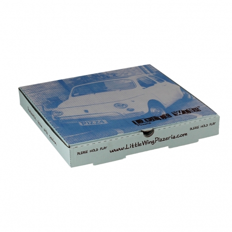 Full Pizza Boxes - ref. Little Wings Pizzeria Full Pizza Boxes - ref. Little Wings Pizzeria