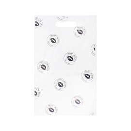 Medium Printed Mailing Bags - Ref. Noughts and Kisses